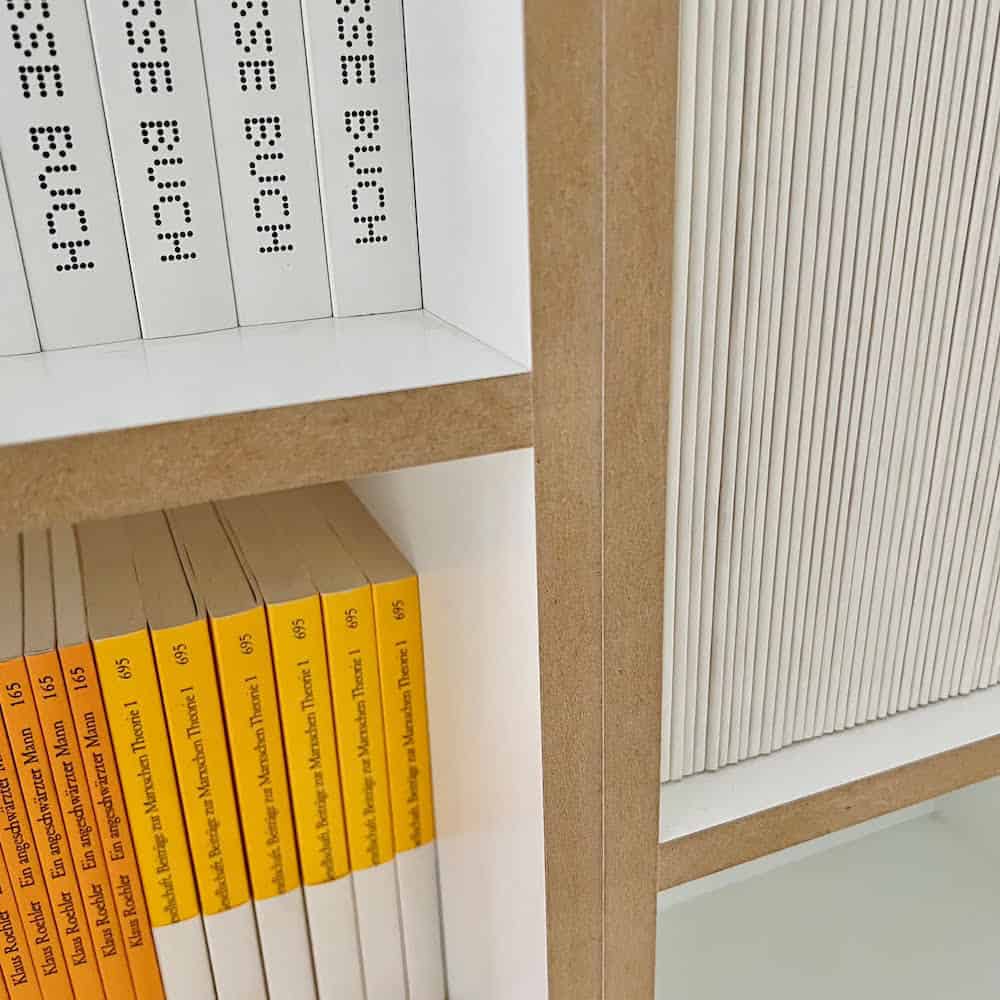 MDF weiss beschichtet